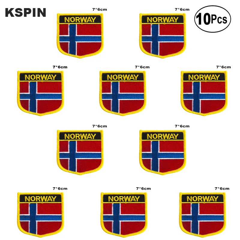 Servië Vlag Borduurwerk Patches Ijzer op Zaag op Transfer patches Naaien Toepassingen voor Kleding in HomeGarden 227M