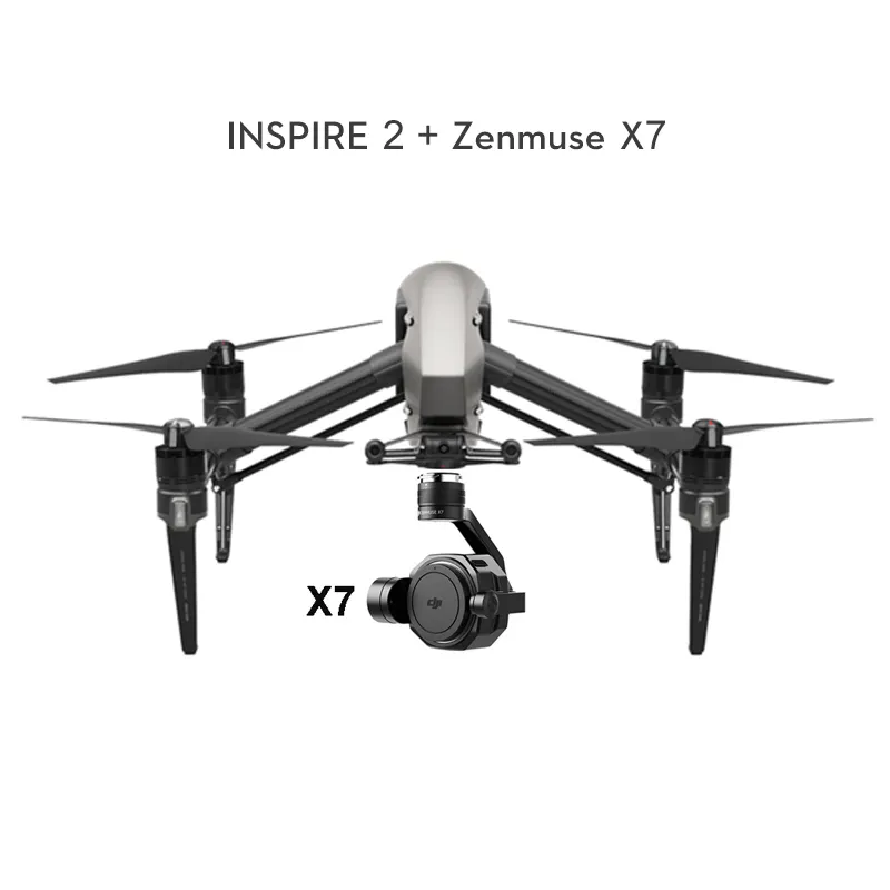DJI Inspire 2 Drone RC Helicopter con Zenmuse X5S o Zenmuse X7 Original a estrenar en stock