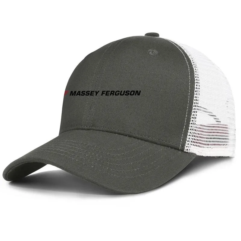 Massey Ferguson Vintage Old da uomo e da donna regolabile camionista meshcap design vuoto carino classico cappello da baseball trattore agricolo segno MAS4284083