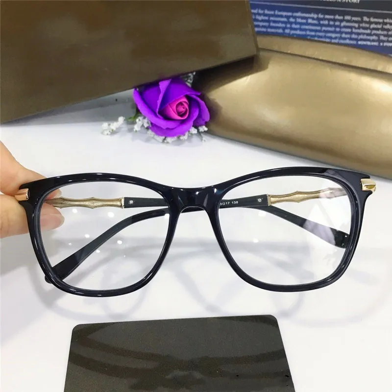 Luxus Top Modemarke-Designer-Schildbrille Stampunenrahmen Rezept Runde Frauen Brille Retro Optische Brille Männer Eyew258w