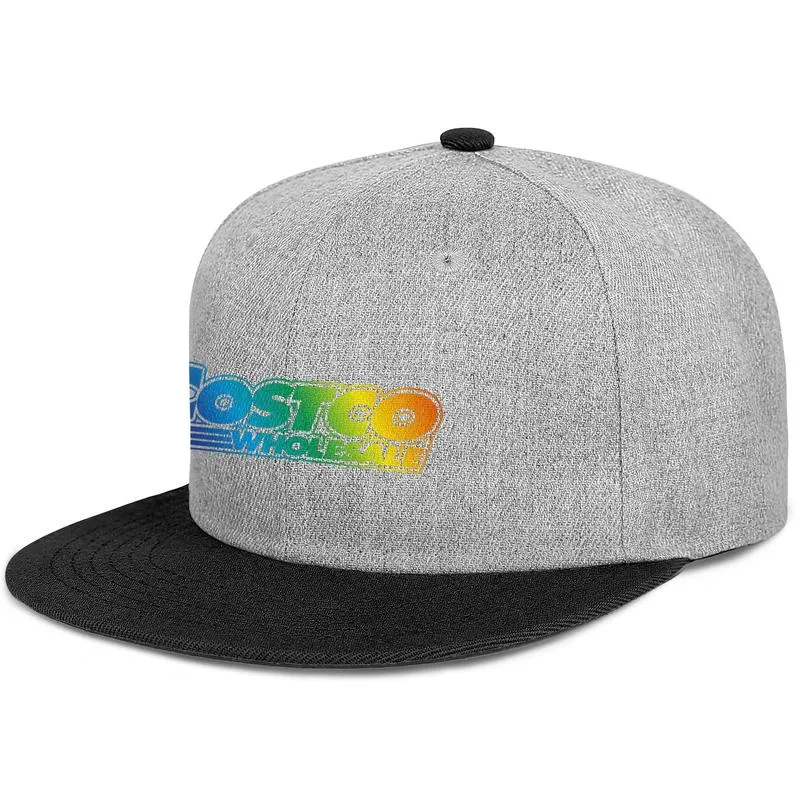 Costco Whole Original Logo Warehouse en ligne Shopping Unisexe Flat Brim Baseball Cap Styles Team Tamiker Hats Flash Gold It3094915