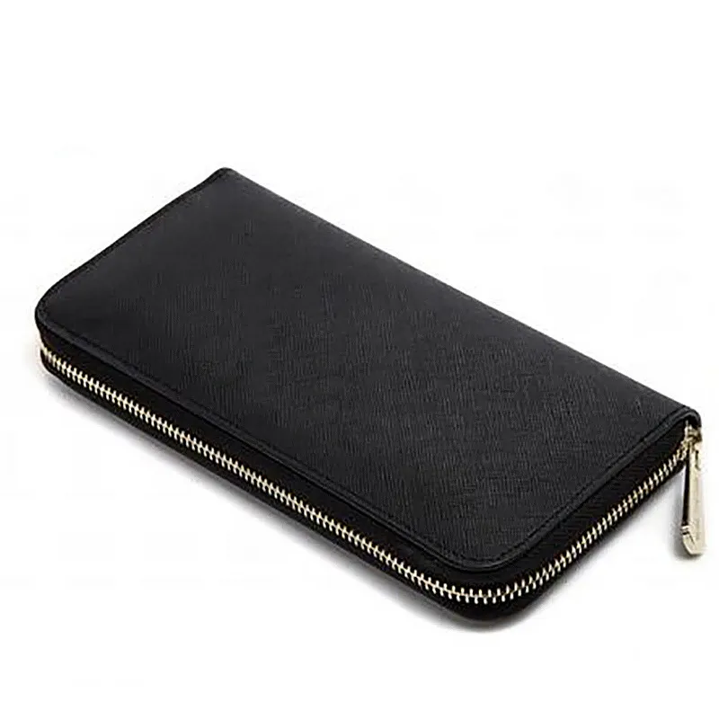 Pink sugao designer wallets pu leather women wallet purse zipper clutch long pocket bag with large card holder purse282M