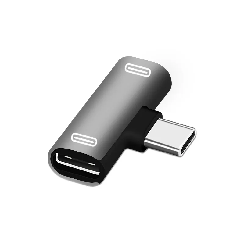 Adaptateur USB C 3 en 1 vers type-c, câble de chargement, convertisseur d'écouteurs pour Xiao Mi 8 Mi 6, adaptateur de casque, téléphone TYPEC