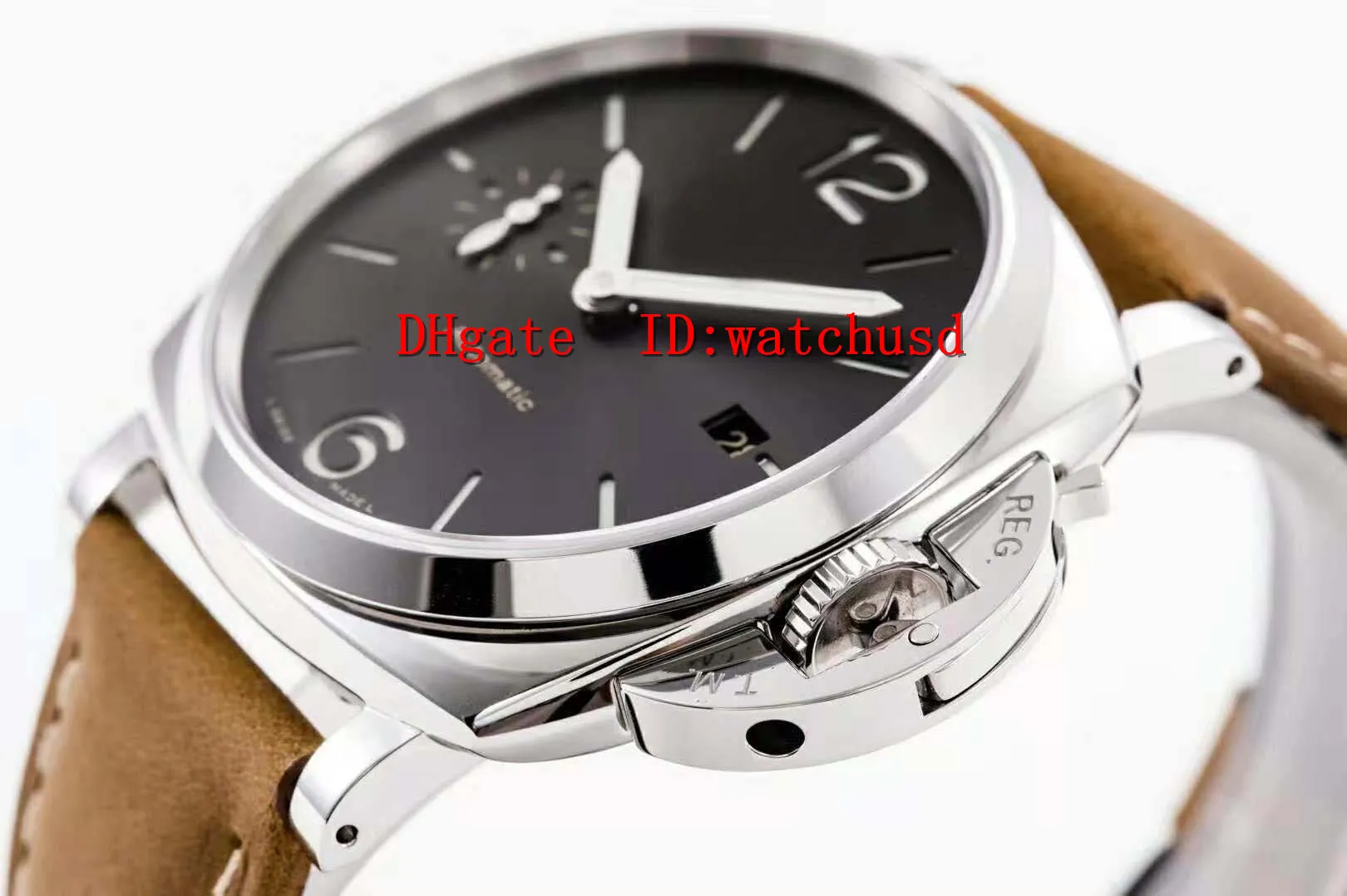 VS Factory PAM 904 Luxury Watches Stainless Steel Mens Watches Date display Sapphire Waterproof Swiss Automatic Mechanical Solid C299U