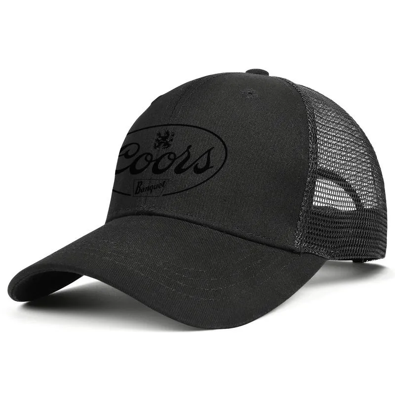 Coors Light Banquet Beer mens and womens adjustable trucker meshcap golf blank custom original baseballhats Brewed In Golden 5862742