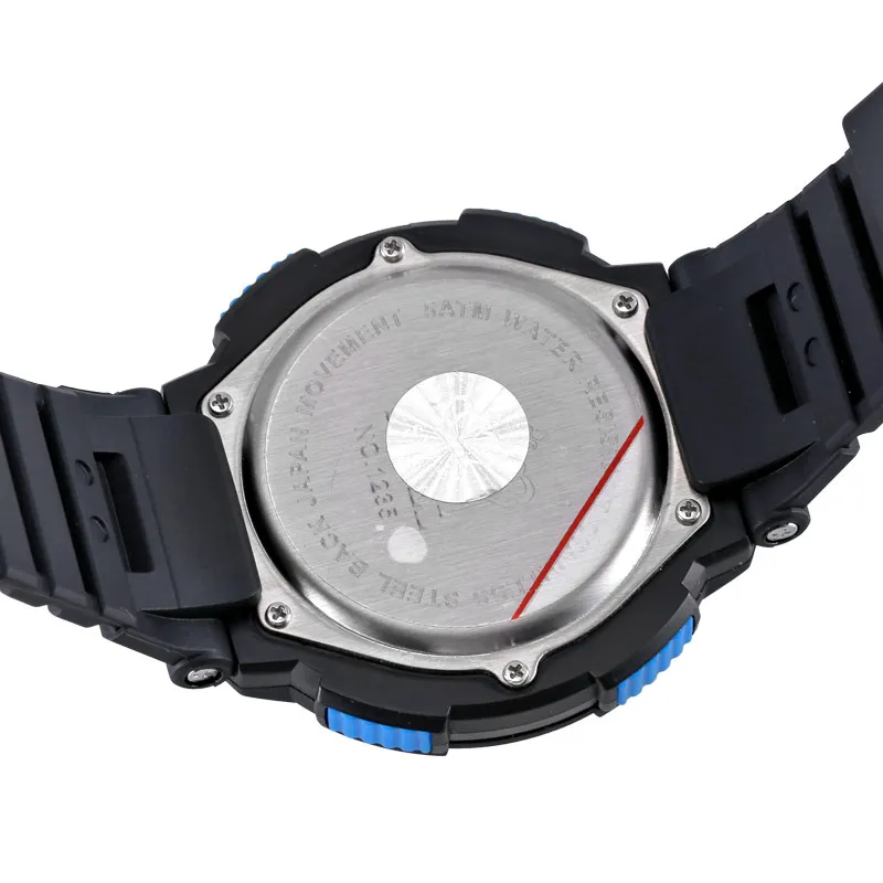 cwp SMAEL Horloges 50m Waterdichte Sport Casual Elektronica Horloges 1235 Duik Zwemmen Horloge Led Klok Digital263E