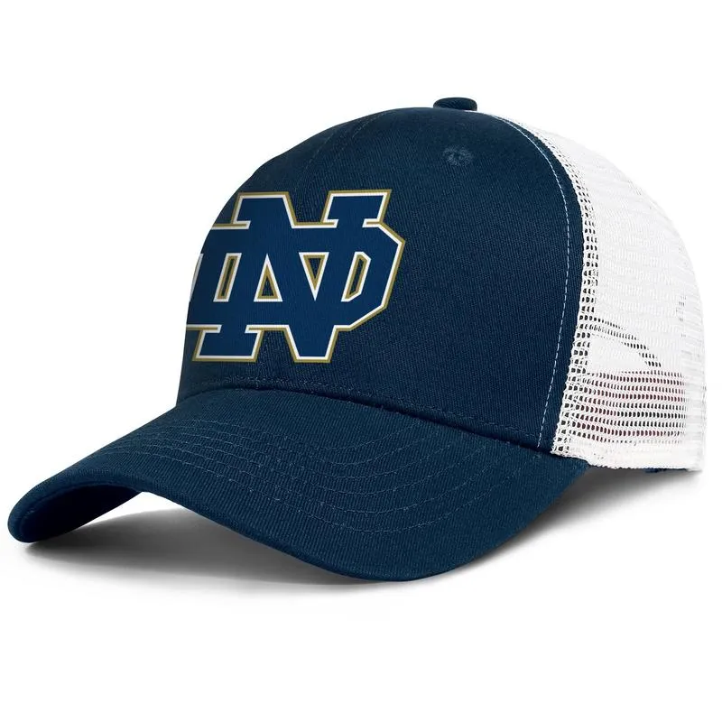 Unisex Notre Dame Fighting İrlanda Logosu Ayarlanabilir Kamyoner Cap Kriket Özel Boş Vintage Beyzbol Şapkası Alternatif 0 Efekt Bayrağı Foo5840505