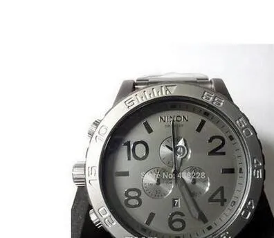 2019 reloj de cuarzo 51-30 de moda clásica para hombre nuevo THE A083-1062 CHRONO esfera negra mate banda de acero inoxidable CH219E