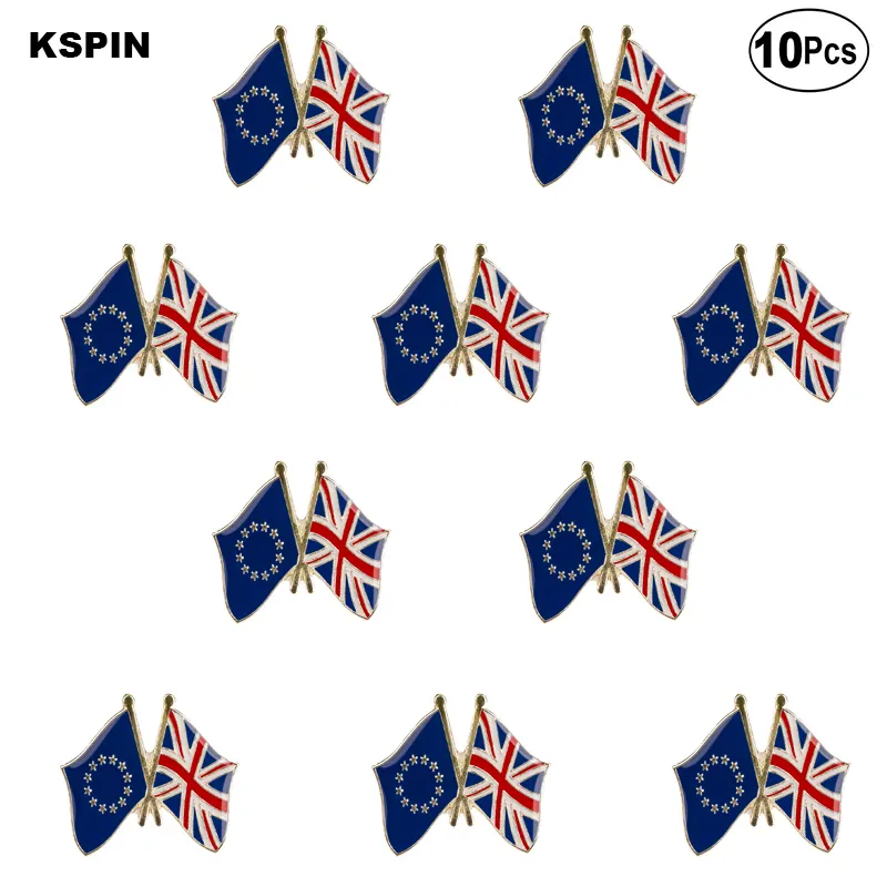 Drapeau de l'Union européenne épinglette drapeau insigne broche broches insignes 10 pièces un 