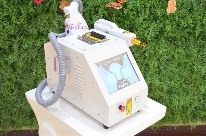 Skattefri toppkvalitet 2 Driftsmodeller Skärm YAG Laser Tattoo Removal Scar Acne Removal 1064nm 532nm 1320nm Maskin