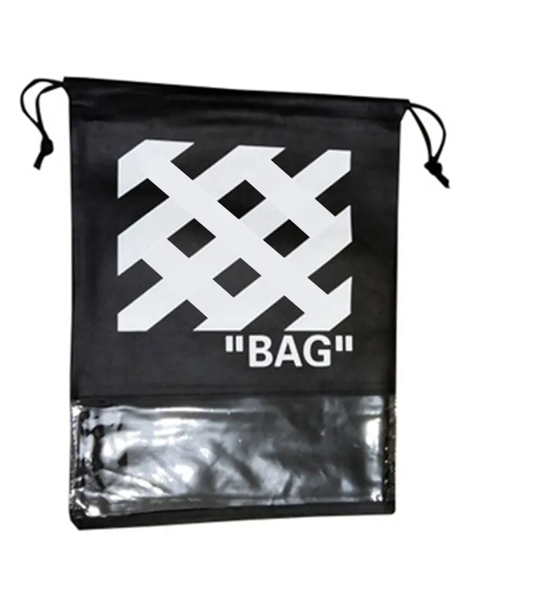 2020 материалы мешки с мешками для рюкзака для рюкзака Balck Stripes Outdoor рюкзак блеск спортивные мешки на плече.