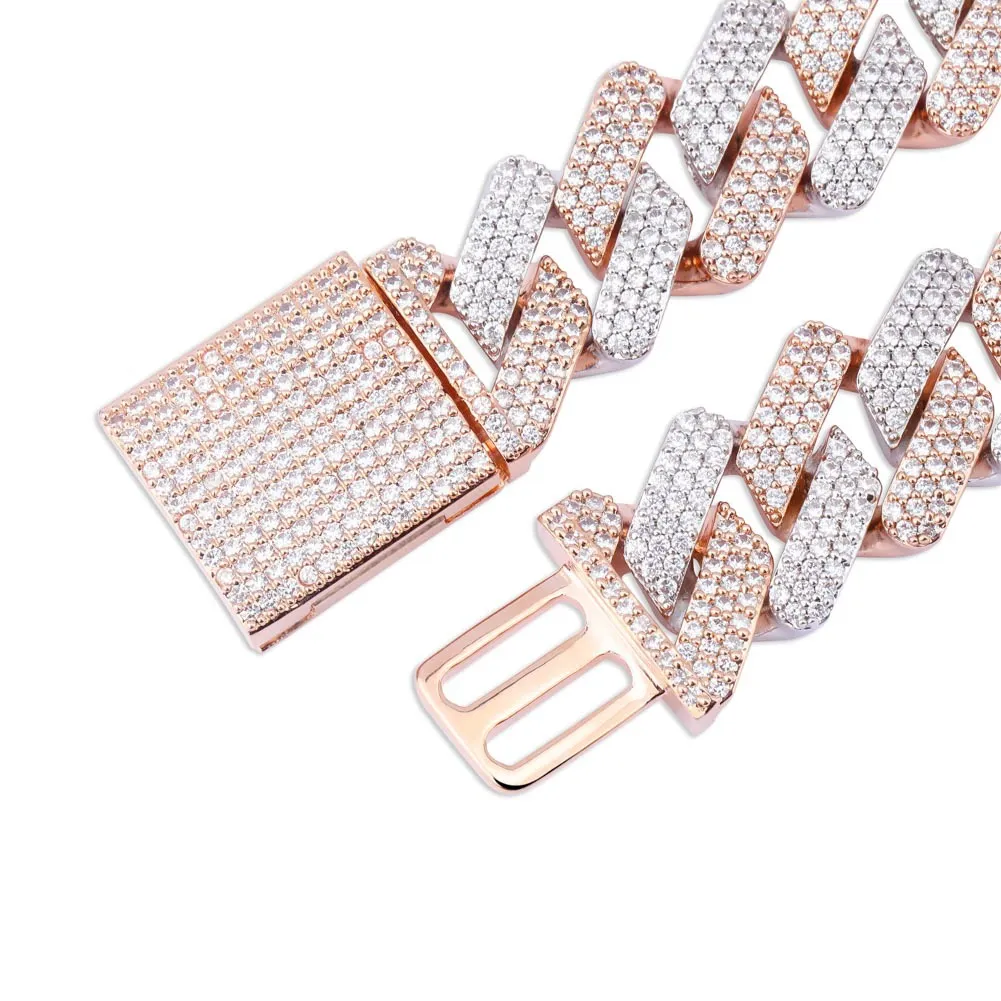 Högkvalitativ hiphoparmband full diamant nagelhänge armband mikro kubik zirkonium kopparhänge 4 färg set diamant miami cu296q