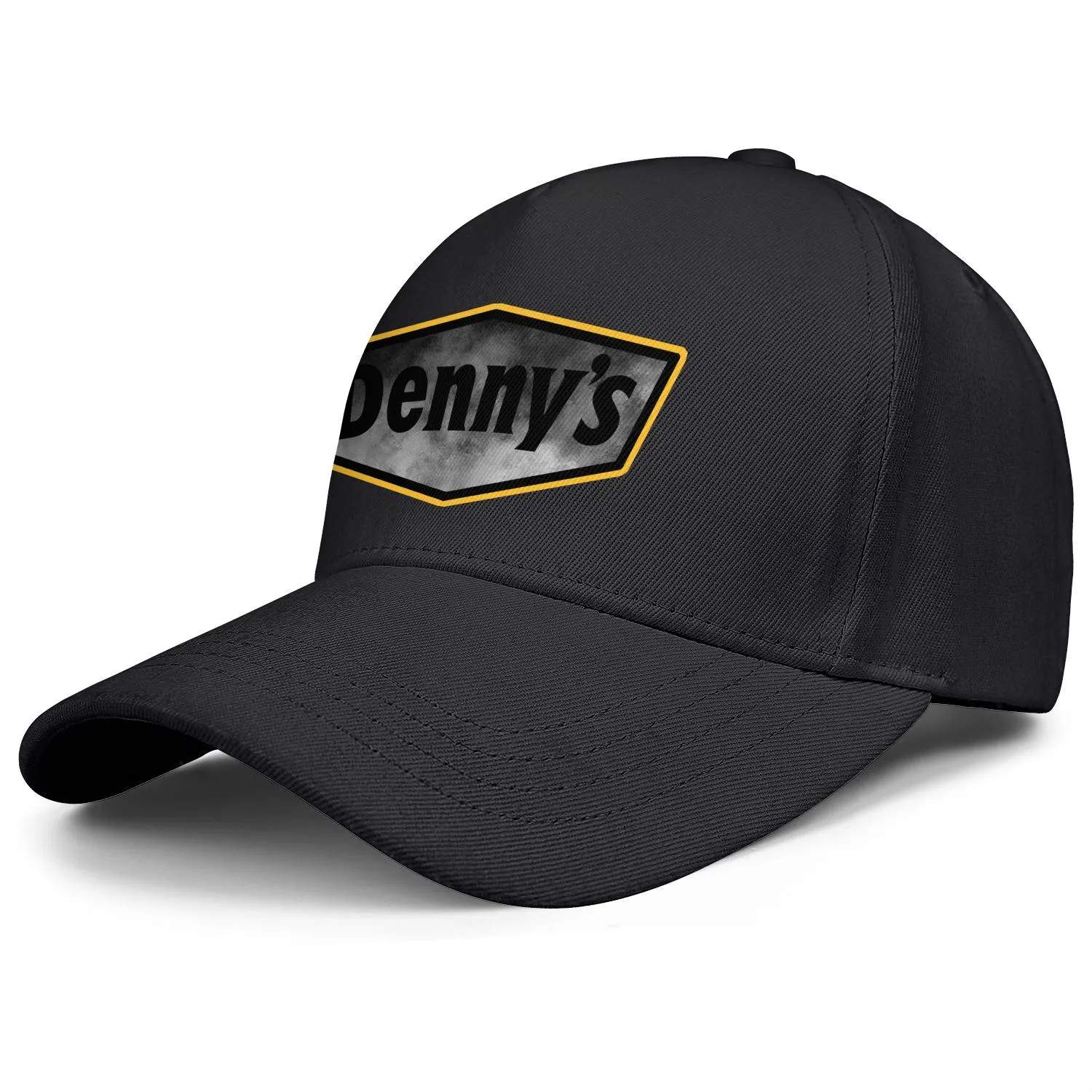 Dennys pancake huizen logo heren en dames verstelbare vrachtwagenchauffeur cap golf cool custom honkbalhats gouden kern rook Amerika fla1286705