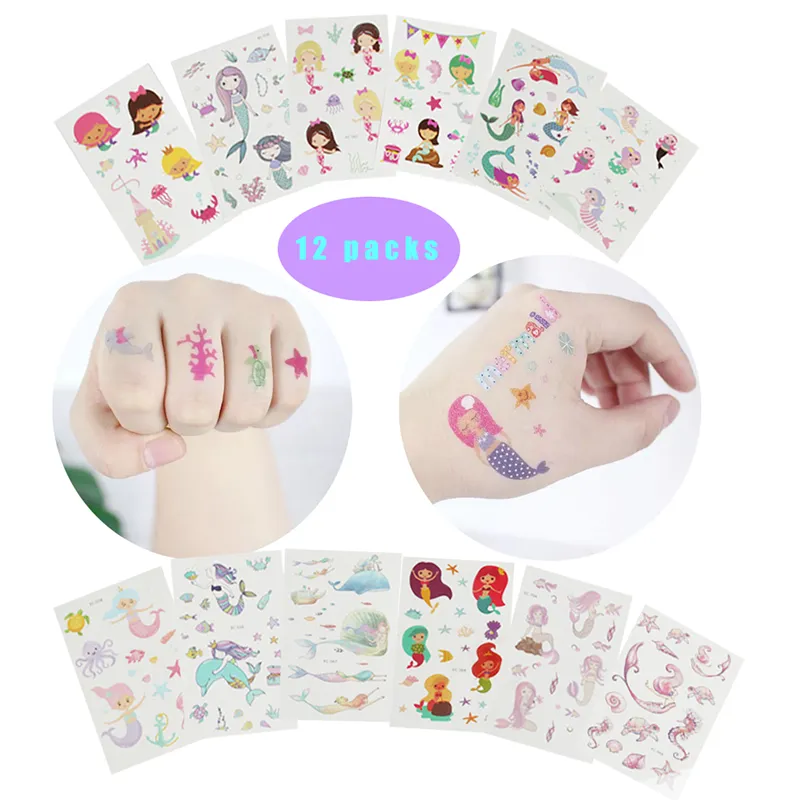 Feestartikelen Armband Ring Ketting Sticker Cadeauzakje Accessoires Kit Cadeaus voor gasten Girls187e