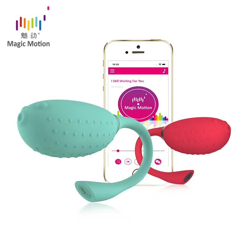 Magia Movimento Smart Sex Toy Bluetooth Vibrador G-Spot Clitóris Clitóris Estimulador Fugu App Control Vibrando Ovo Flamingo Vagina Massager Y191219
