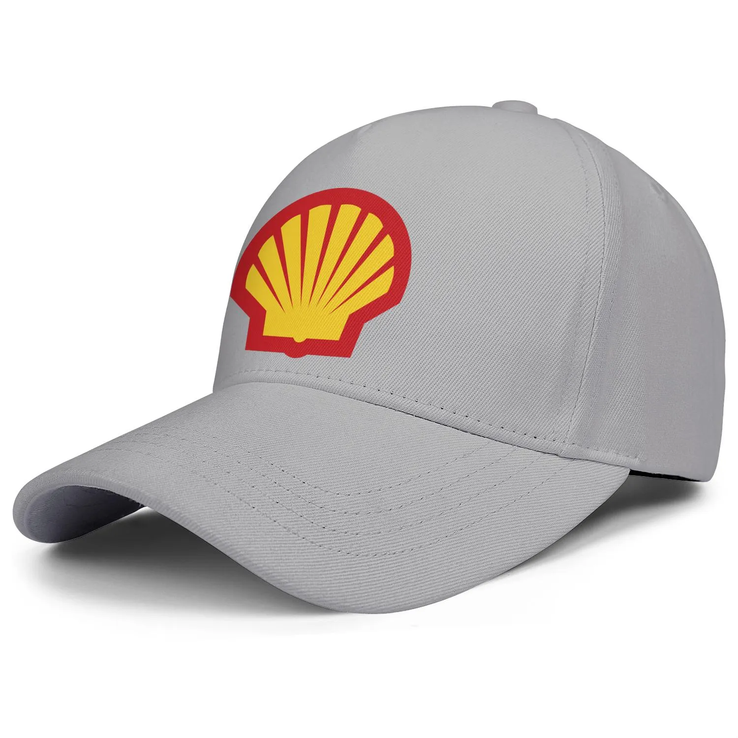 Shell benzine tankstation logo heren en vrouwen verstelbare vrachtwagenchauffeurs gemonteerd vintage schattige honkbalhats locator benzine Symbo9986509