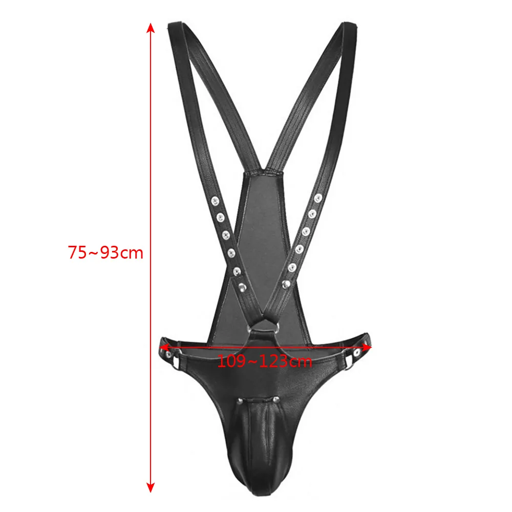 Ikoky Pu cuir Sm Bondage Sexy homme G cordes jeu de rôle jeux pour adultes jouets sexuels pour hommes jouets érotiques J1905238718673