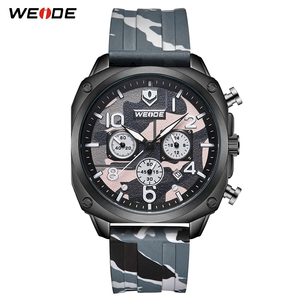 Weide watch Top Brand Mens Military Digital Display Man Sports Silicone Strap Fashion Outdoor Outdoor Casual Wrists Relojes Hombre292H