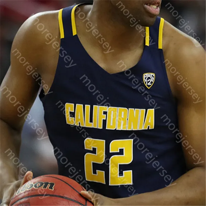 Baskettröjor Custom California Golden Bears Baskettröja NCAA College Brown Kidd Bradley Austin South Anticevich Abdur-Rahim Johnson Anderson Crabbe