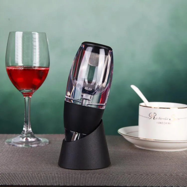 Mini czerwone filtr aerator wina magiczna dekanter Wine Wine Szybki filtr Aerator Zestaw Wine Essential Equipment 267k
