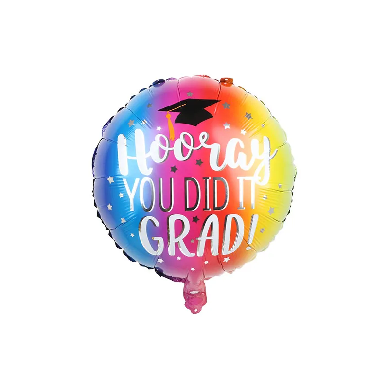 18 Congrats Grad Luftballons, Abschlussfeier, Dekoration, Folienballon, Absolventengeschenk, Globos, Schulanfang, Dekorationen, Geburtstag, 279A