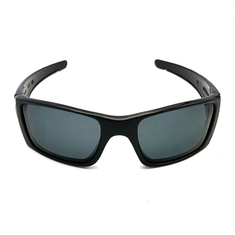 Design biciclette di alta qualità lussuoso occhiali fouel coell opaco opaco nero grigio iridio lente polarizzato da sole da sole244k244k244k