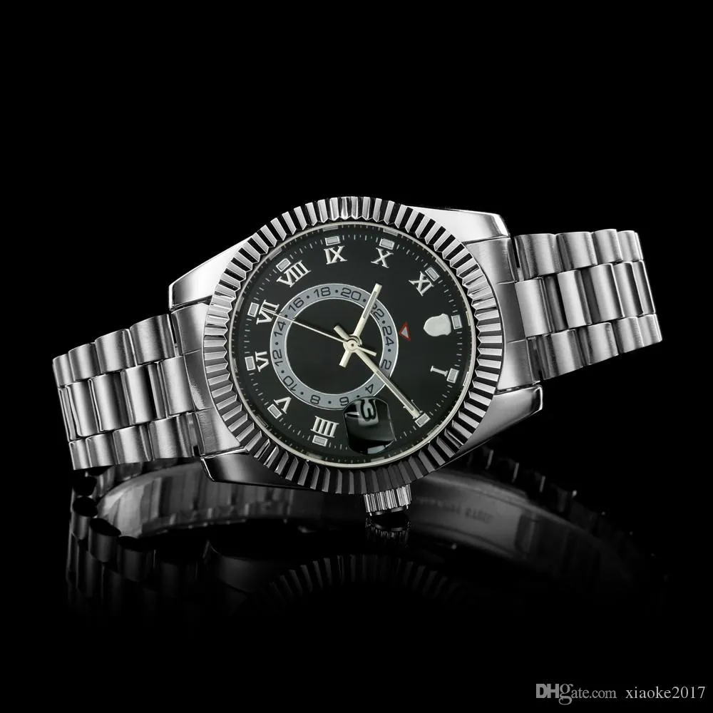 Datejust Top luxe rollen sport quartz horloges japan auto datum beweging mannen roestvrijstalen band zakelijke horloges voor mannen 2023247s