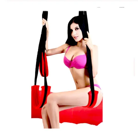 Sex swing mjuk material sex möbler fetisch bandage älskar vuxna spelstolar hängande dörr sväng sex erotiska leksaker för par y2004116733557