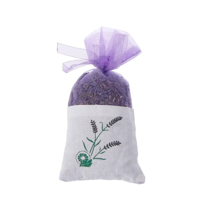 Natural Lavender Bud Dried Flower Sachet Bag Aromatic Car Home Air Refresh311c