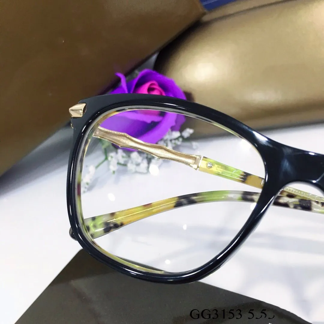 Luxus Top Modemarke-Designer-Schildbrille Stampunenrahmen Rezept Runde Frauen Brille Retro Optische Brille Männer Eyew258w