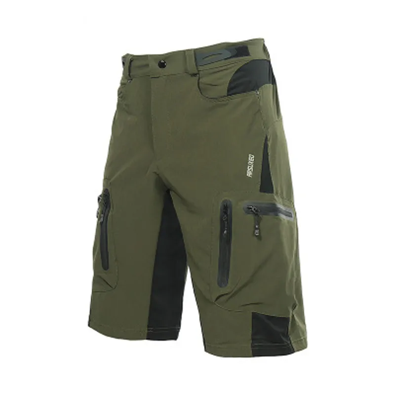 ARSUXEO Shorts de cyclisme hommes Shorts de descente vélo vtt VTT DH pantalons courts course ample Sports de plein air pantalon 254x