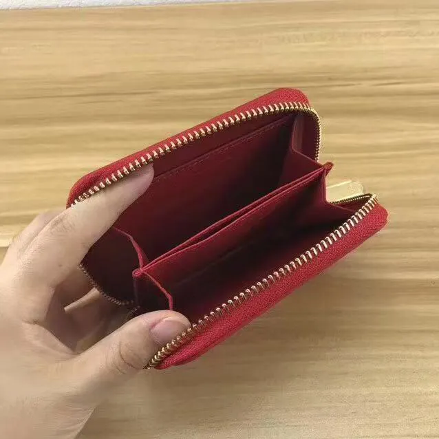 amylulubb portefeuilles de créateurs en cuir verni court portefeuille mode dicky0750 dame haute qualité brillant porte-carte porte-monnaie femmes Cla300V