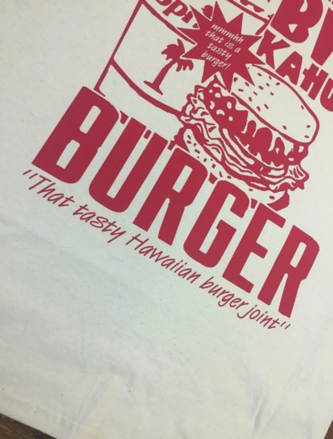 Humor Big Kahuna Burger Printed White T Shirts 100% Cotton Summer Tops Tee Short Sleeved Oversize Shirt Ulzzang Boyfriend Tshirt Y19072701