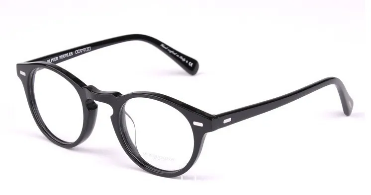 전체 안경 프레임 OV5186 Gregory Peck 안경 여성 근시 안경 프레임이있는 Case236L