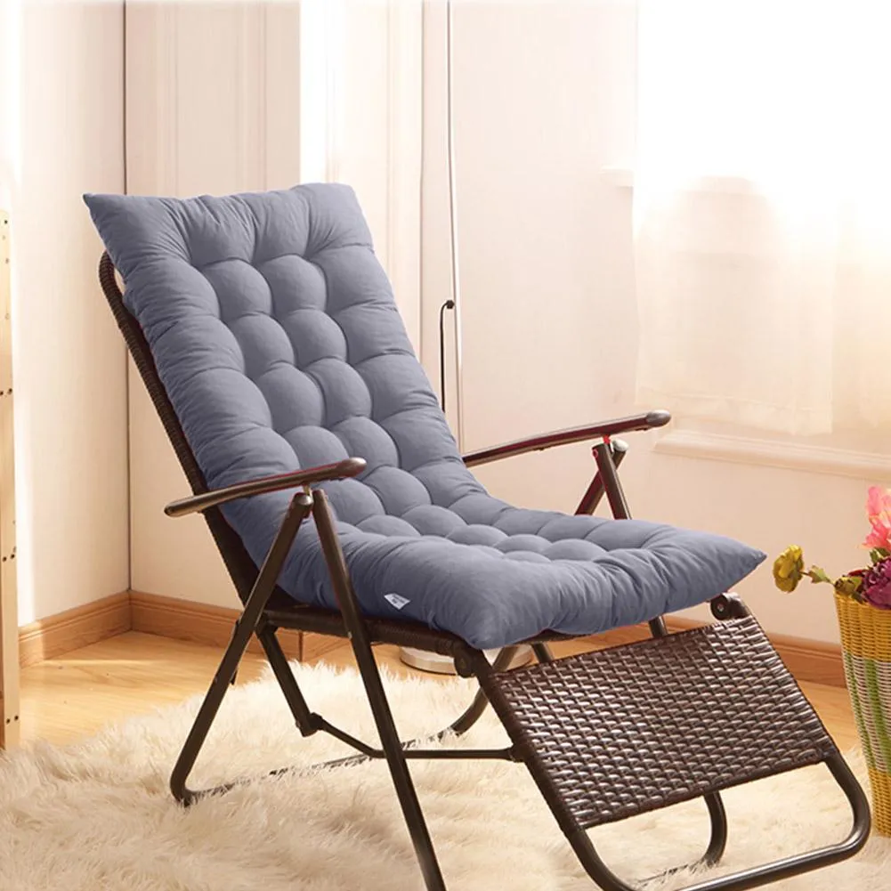 Outdoor Bench Cushion Garden Chair Pillow Recliner Soft Back Rocking Seat Mat Supplies Y200103