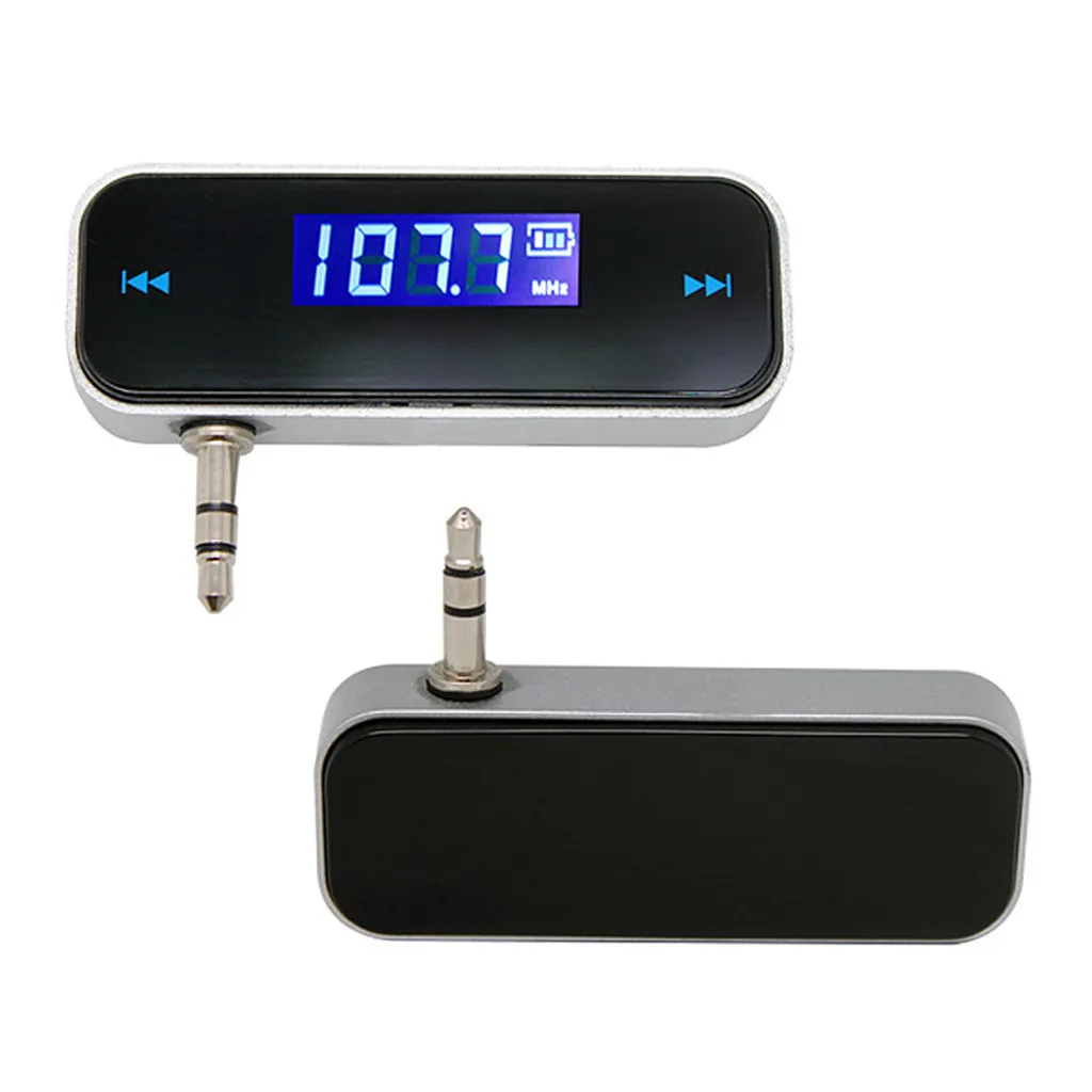 LED Display Frequency Mini 35mm Car FM Transmitter Adapter Hand Cell Phone Audio Music To HighFidelity Stereo YL63825839