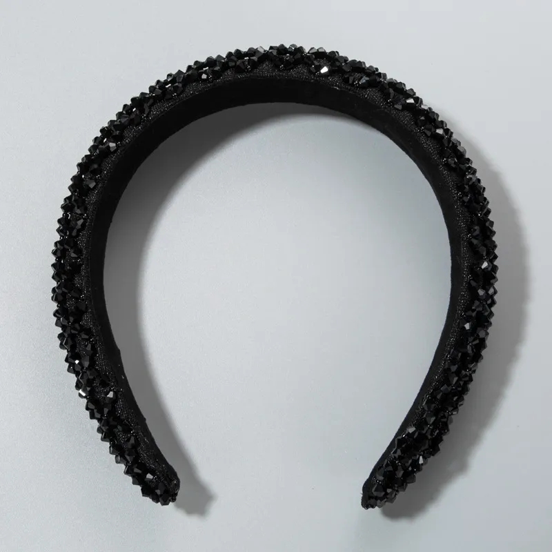 Drogi Inn Liu Tao Hair Band za Sponge szeroka opaska na głowę ręcznie robione kryształowy nakrycia głowy297l