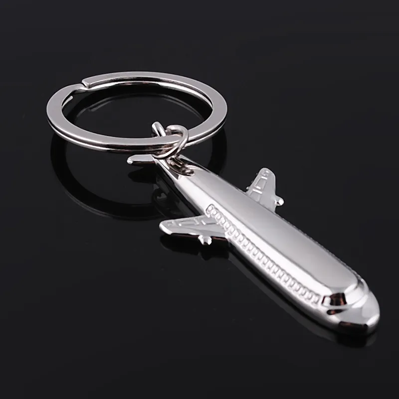 Porte-clés d'avion Airbus fait à la main, pendentif d'avion de passager, porte-clés de voyage, amitié ami, bijoux 238u