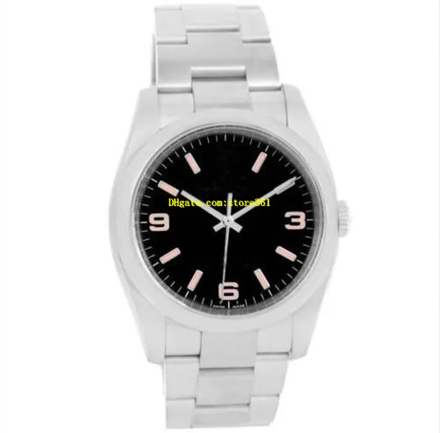 8 Stil 04 Herrenuhren 36 mm Edelstahluhr 116900 77080 114200 116000 114200 114210 Air King-Uhrwerk Automatikarmband watc292T