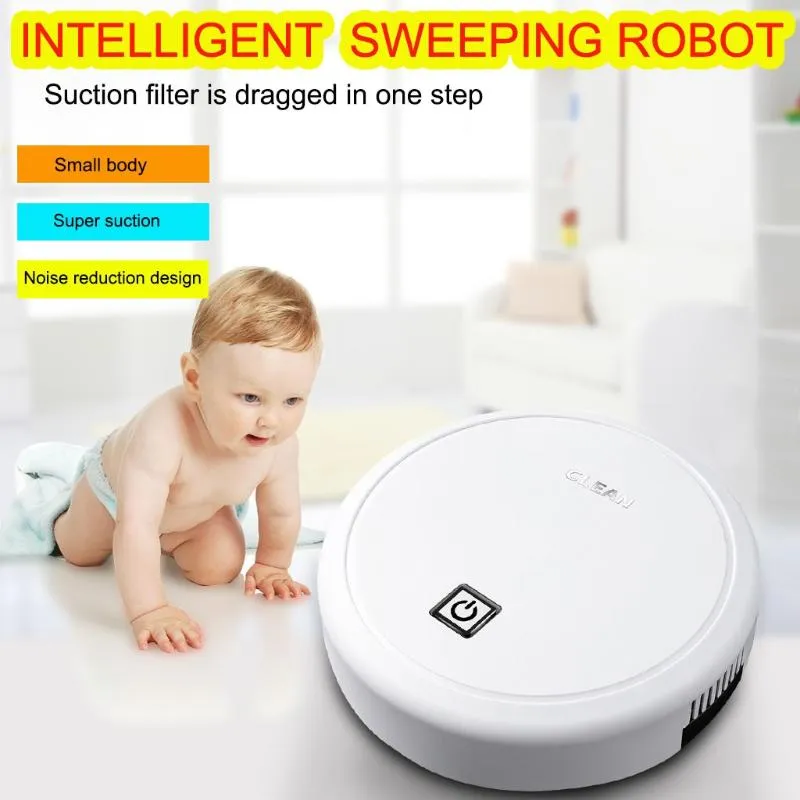 USB Charge Intelligent Lazy Robot Wireless Aspirer Cleaner Sweeping Vaccolder Nettoyer Robots Carpet Machine Machine Machine à Nettoyage