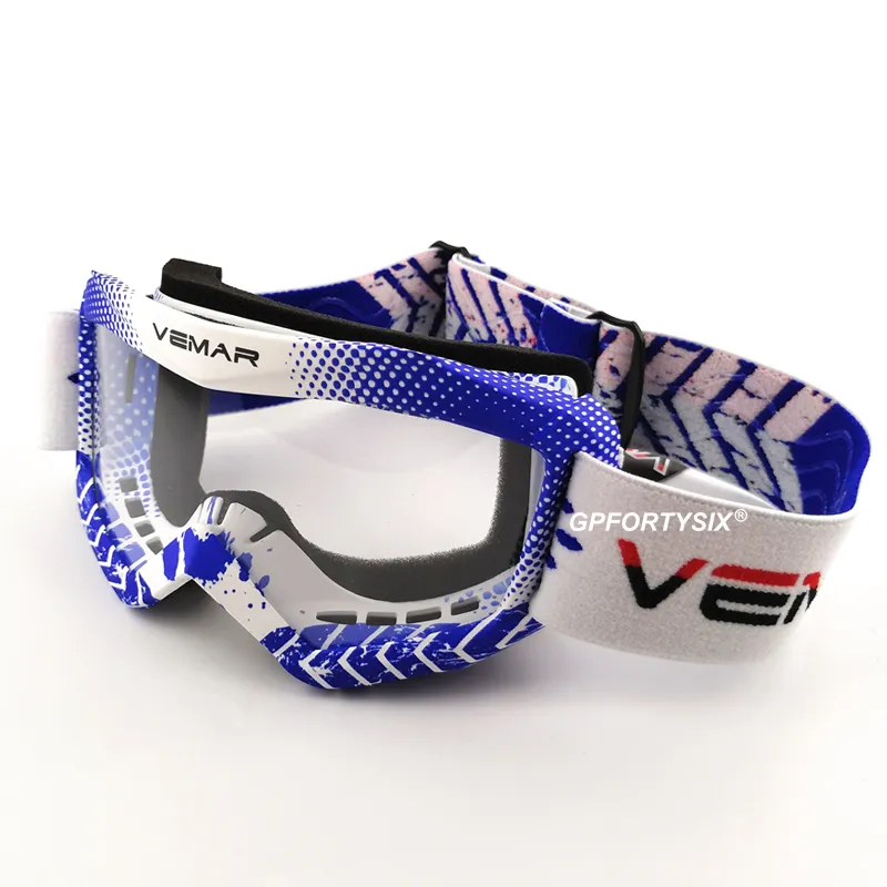 Vemar Childen Motorcycle Goggles Clear Kids MX MTB Offroad Dirt Kid Bike Goggles casco motocross Gafas Racing Child Glasses 8451165
