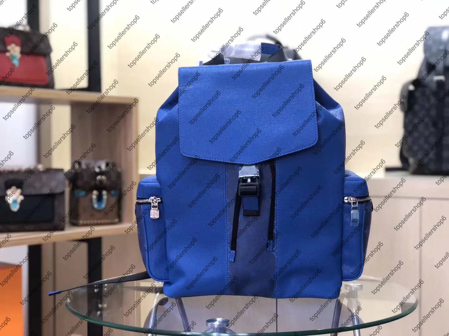 M30417 M30419 OUTDOOR BACKPACK bag genuine cowhide leather Eclipse canvas designer men travel Luggage satchel purse tote shoulder 284C