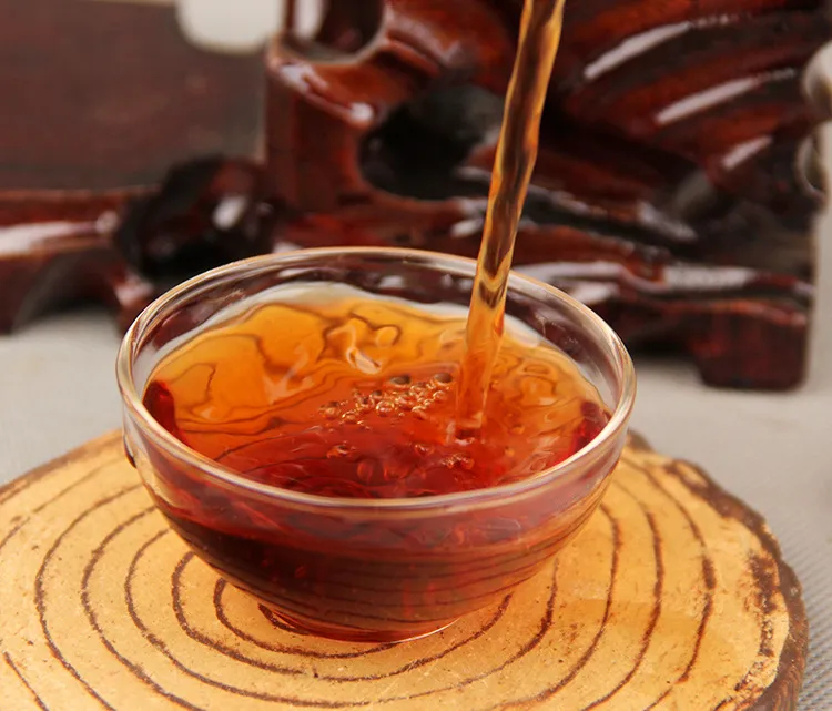 250g Wholesale Yunnan Pu'er Tea 2003 Mianzi Cooked Tea Xiaojin Brick Pu'er Mini-Xiaotuo Tea