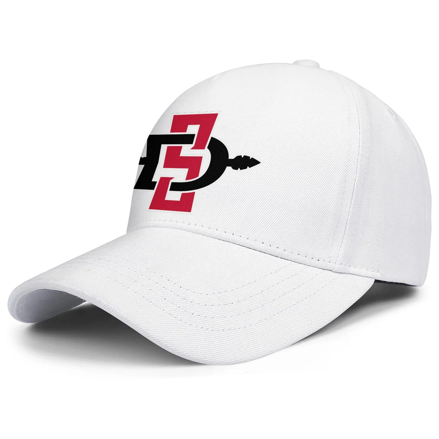 Fashion San Diego State Aztecs Logo di basket Logo unisex Baseball Cap Vintage Elegante cappelli Trucke Trucke Camouflage Grigio bianco Camo4978464