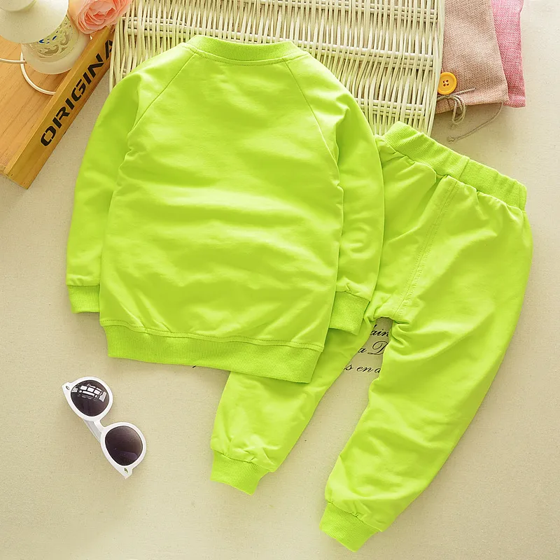 Spring Baby Boys Tracksuit Kids Long Sleeve Top Pants Children Clothing Infant Sets Sport Suits