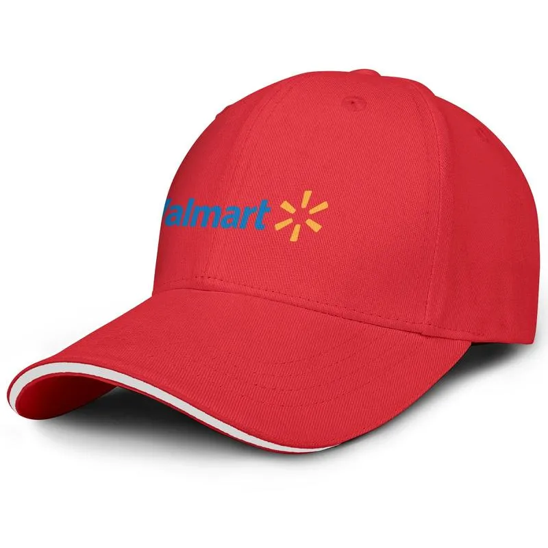 Unisex Walmart 온라인 쇼핑 공식 사이트 패션 야구 샌드위치 모자 블랭크 오리지널 트럭 드라이버 모자 웹 사이트 앱 로고 핑크 214U