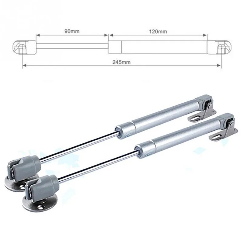 40150N415 kg Hydrauliska gångjärn Dörrlyftstöd för köksskåp Pneumatisk gasfjäder för trämöbler hårdvara hela8129231