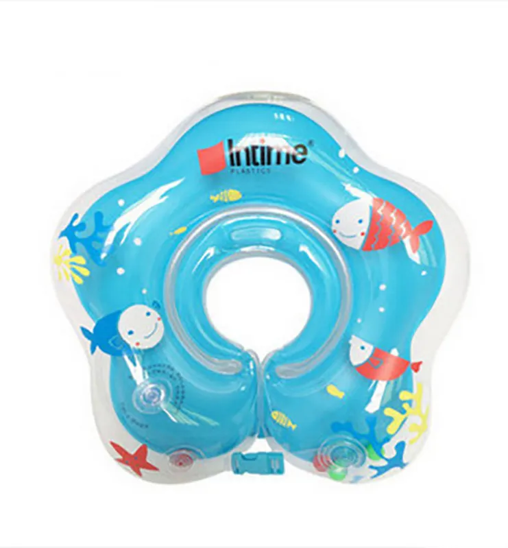 1 pièces piscine bébé accessoires anneau de bain bébé gonflable flotteur anneau sécurité infantile bébé cou flotteur cercle bain Accesorios334Y