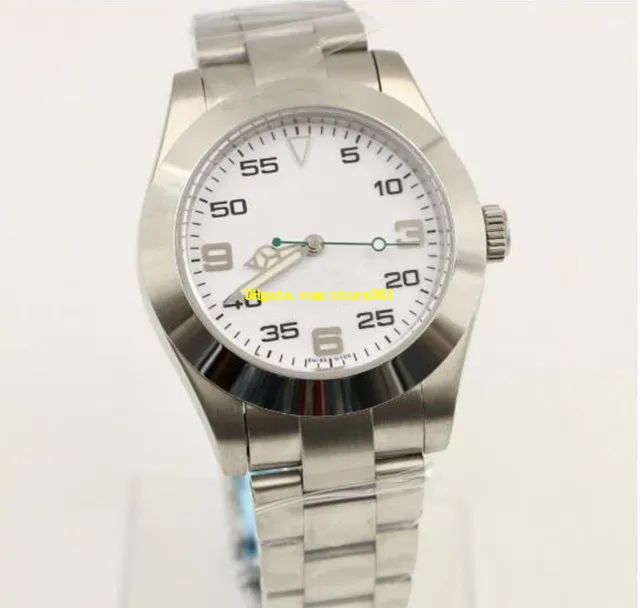 8 Stil 04 Herrenuhren 36 mm Edelstahluhr 116900 77080 114200 116000 114200 114210 Air King-Uhrwerk Automatikarmband watc292T