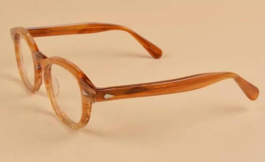 Occhiali da vista interi Johnny Depp occhiali miopia Retro oculos de grau uomini e donne montature occhiali miopia2164